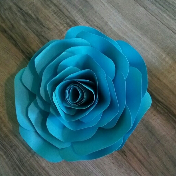 Paper flowers wall decor baby nursery decor Girls - Picture 7 of 8